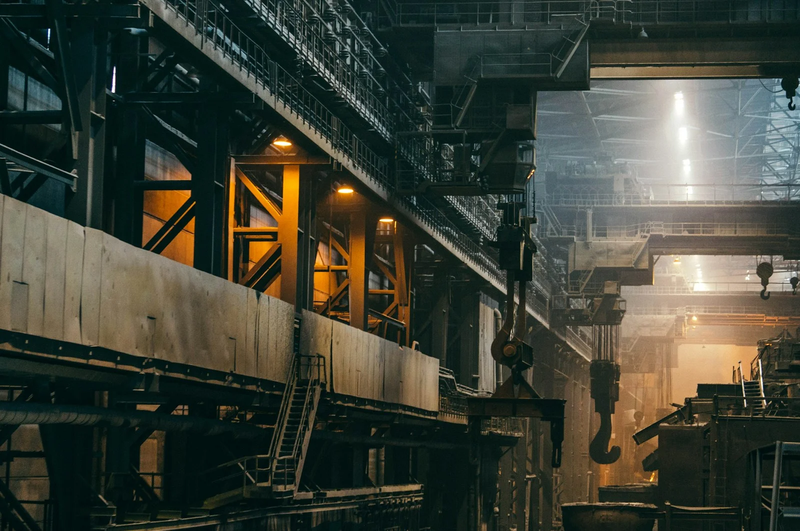 Industrial facility interior